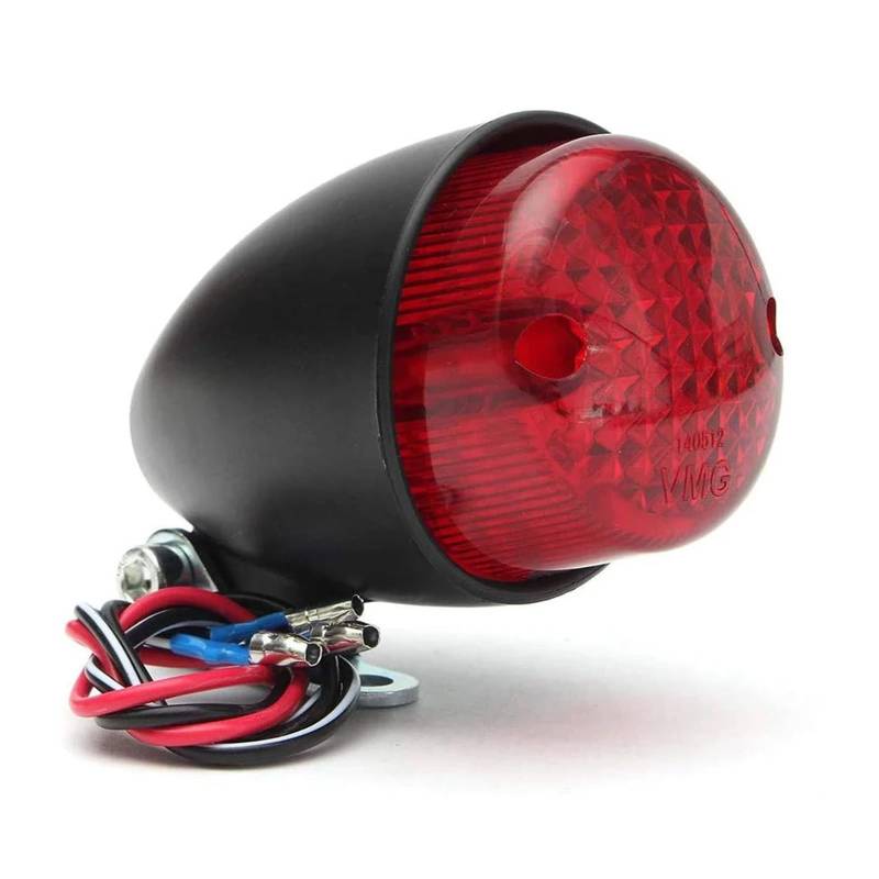 LRPXHATQ Stop Rücklicht Universal 12V Motorrad Rücklicht L- Metall Bremse Hinten Licht Nachgerüstet Hinten Rücklicht Schwanz Bremse Stop Lauflicht von LRPXHATQ