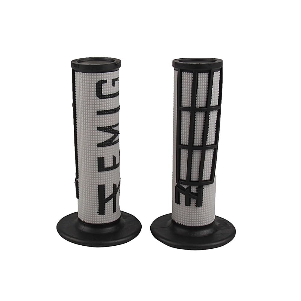 Lenker Handgriffe 22mm Griff MX Grip Emig Grip FÜR KLX CRF Motorrad Dirt Pit Bike Gummi Lenker Twist Grip von LRPXHATQ