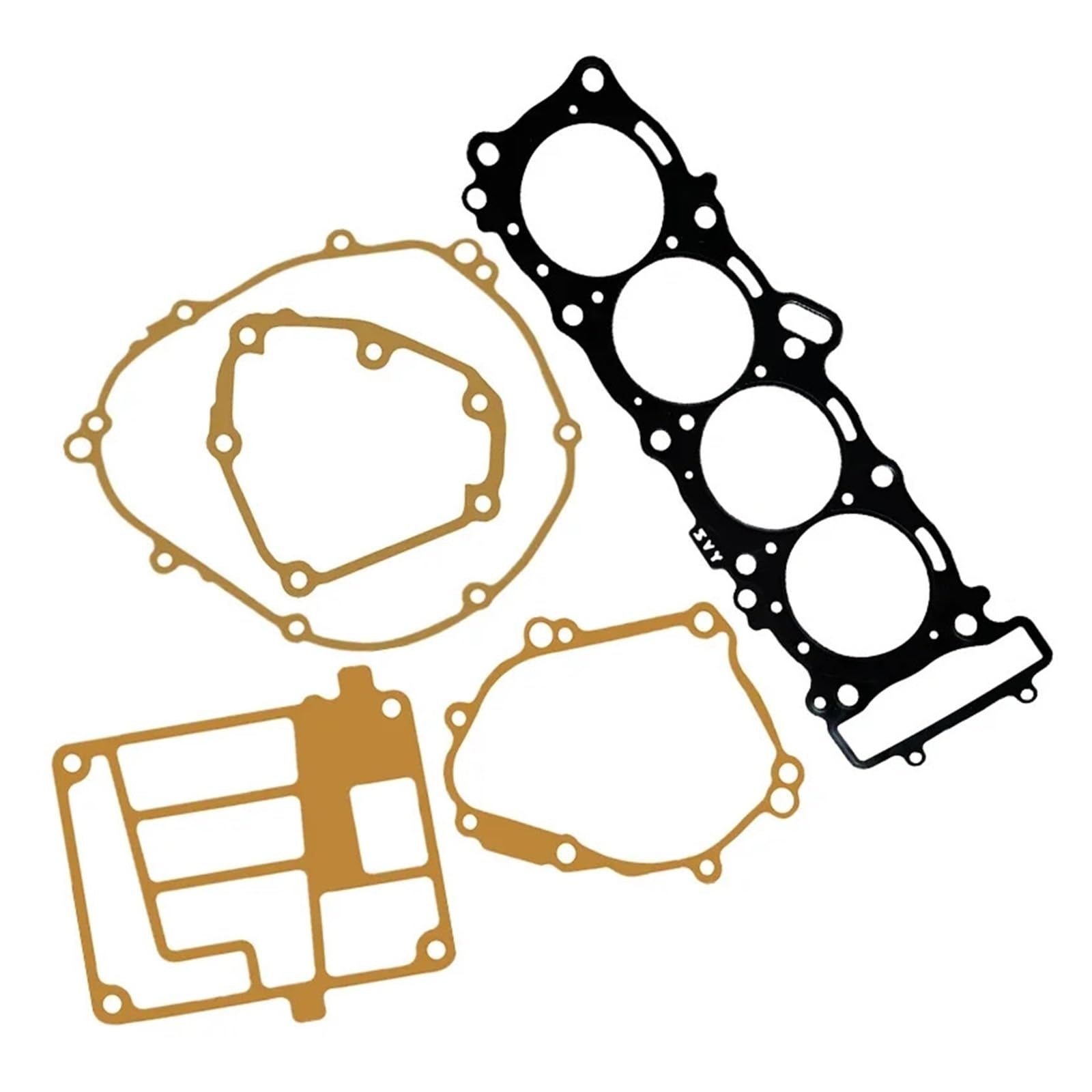 Motor statorab Deckung Motorrad Zylinderkopf Generator Ölpumpe Kupplung Abdeckungen Dichtung Kits Für Yam&aha R1 YZF-R1 YZFR1 2004-2008 von LRPXHATQ