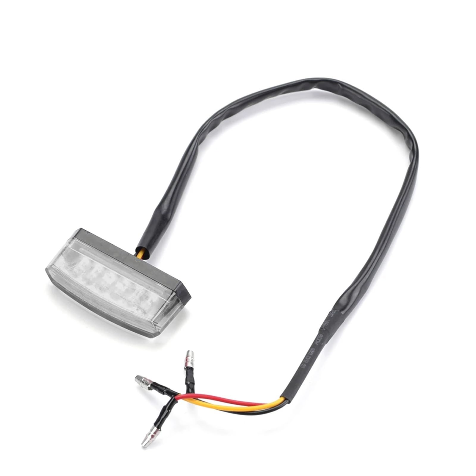 Stop Rücklicht Mini 12V Motorrad L- Rückleuchten Hinten Kennzeichen Licht Bremse Bremsleuchte Emark für Ho&nda für Kaw&asaki für Yam&aha für Suzuki von LRPXHATQ