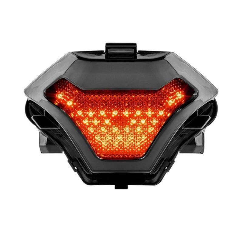 Stop Rücklicht Motorrad Bremslicht Rücklicht mit L- Blinker RGB Blinker Blinkrelais Ersatz für Yam&aha YZF R25 Y15ZR MT07 FZ07 von LRPXHATQ