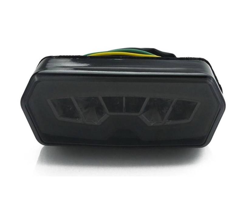 Stop Rücklicht Motorrad Hinten L- Rücklicht Für Ho&nda CBR650F CTX700N MSX125 Rückleuchten Blinker Lampe Brems Stop Lichter Universal Lampe von LRPXHATQ