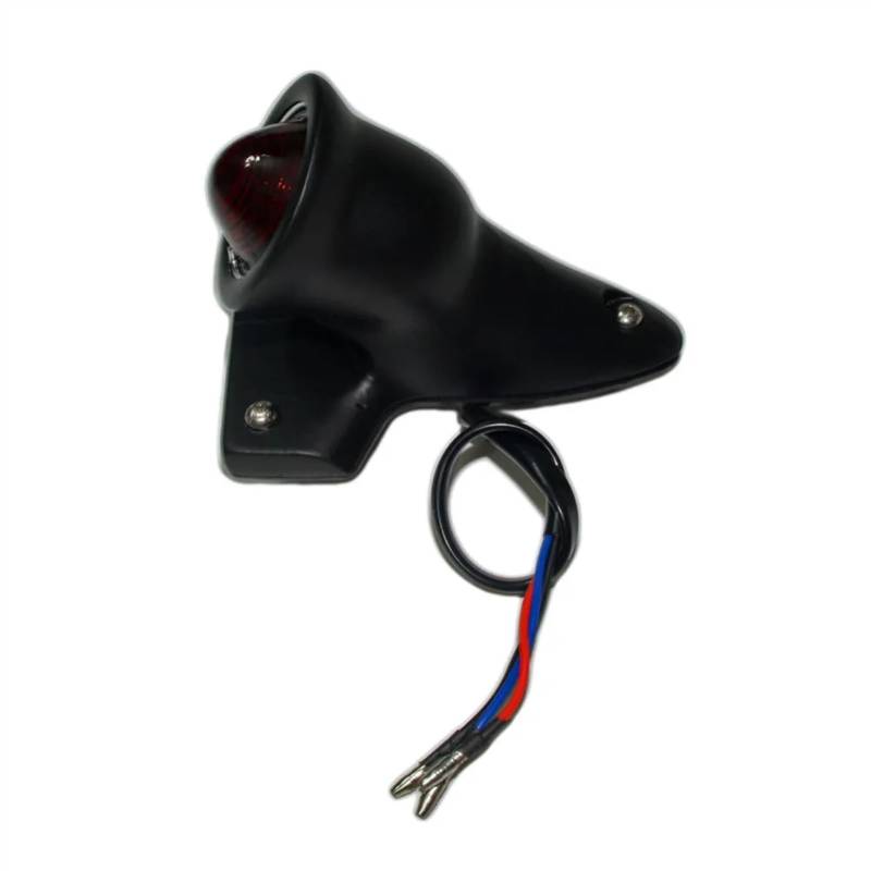 Stop Rücklicht Motorrad L- Rot Hinten Schwanz Bremse Stop Licht Lampe Hinten Rücklicht Für Ho&nda für Yam&aha für Kawasaki für Suzuki für Chopper Bobber von LRPXHATQ