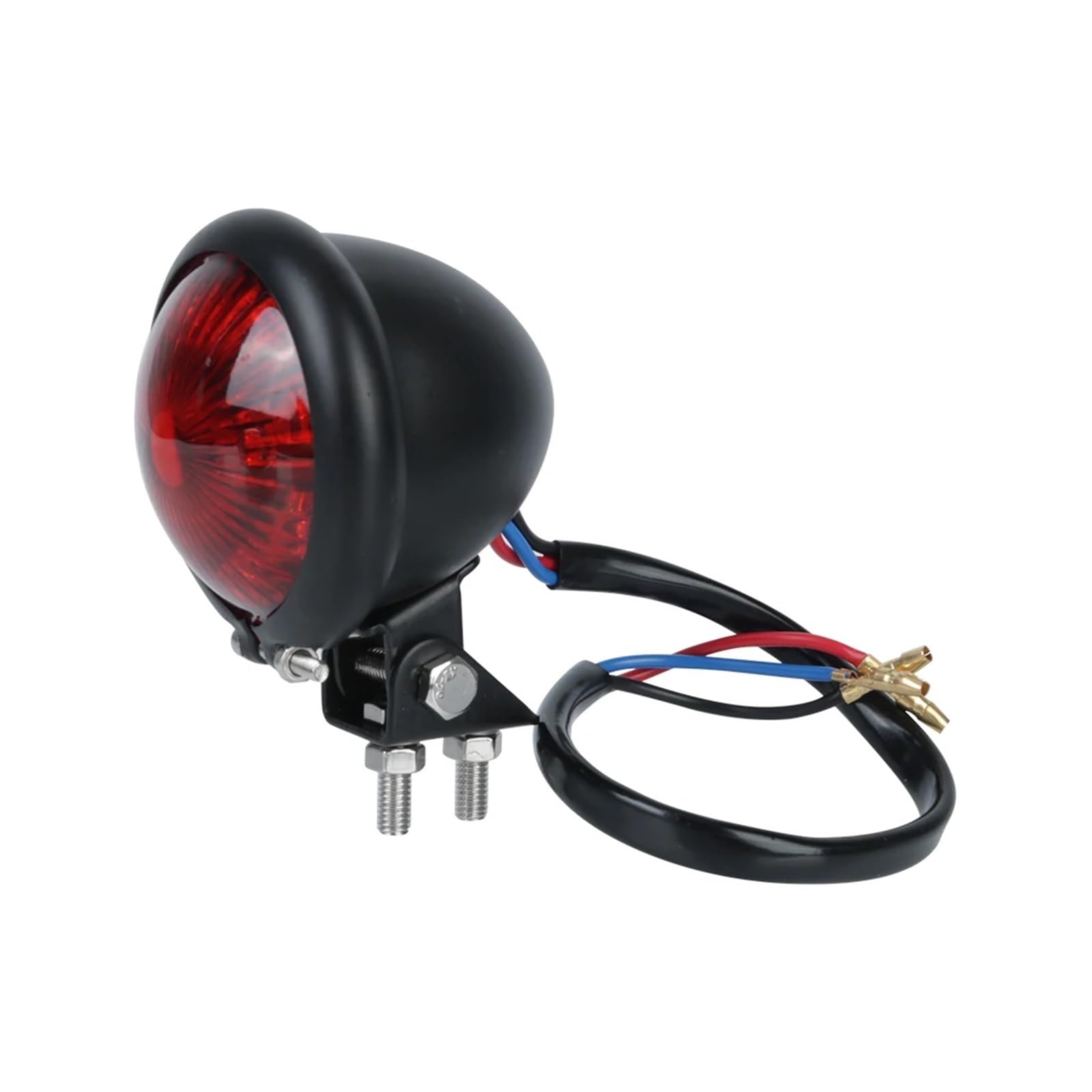 Stop Rücklicht Motorrad L- Rücklicht Universal Motorrad Zubehör Twin Dual Blinker Licht 12V Bremse Kennzeichen Halter Licht von LRPXHATQ