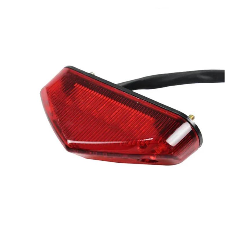 Stop Rücklicht Universal Motorrad L- Brems Stop Rücklicht Signal Indikatoren Bremse Hinten Licht Motorrad Teile Modifikation Zubehör von LRPXHATQ