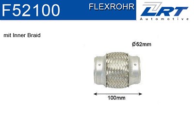 Lrt Flexrohr, Abgasanlage [Hersteller-Nr. F52100] von LRT