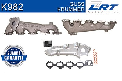 Lrt Krümmer, Abgasanlage [Hersteller-Nr. K982] für Mercedes-Benz, Nissan, Renault von LRT