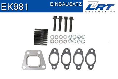 Lrt Montagesatz, Abgaskrümmer [Hersteller-Nr. EK981] für VW, Audi von LRT