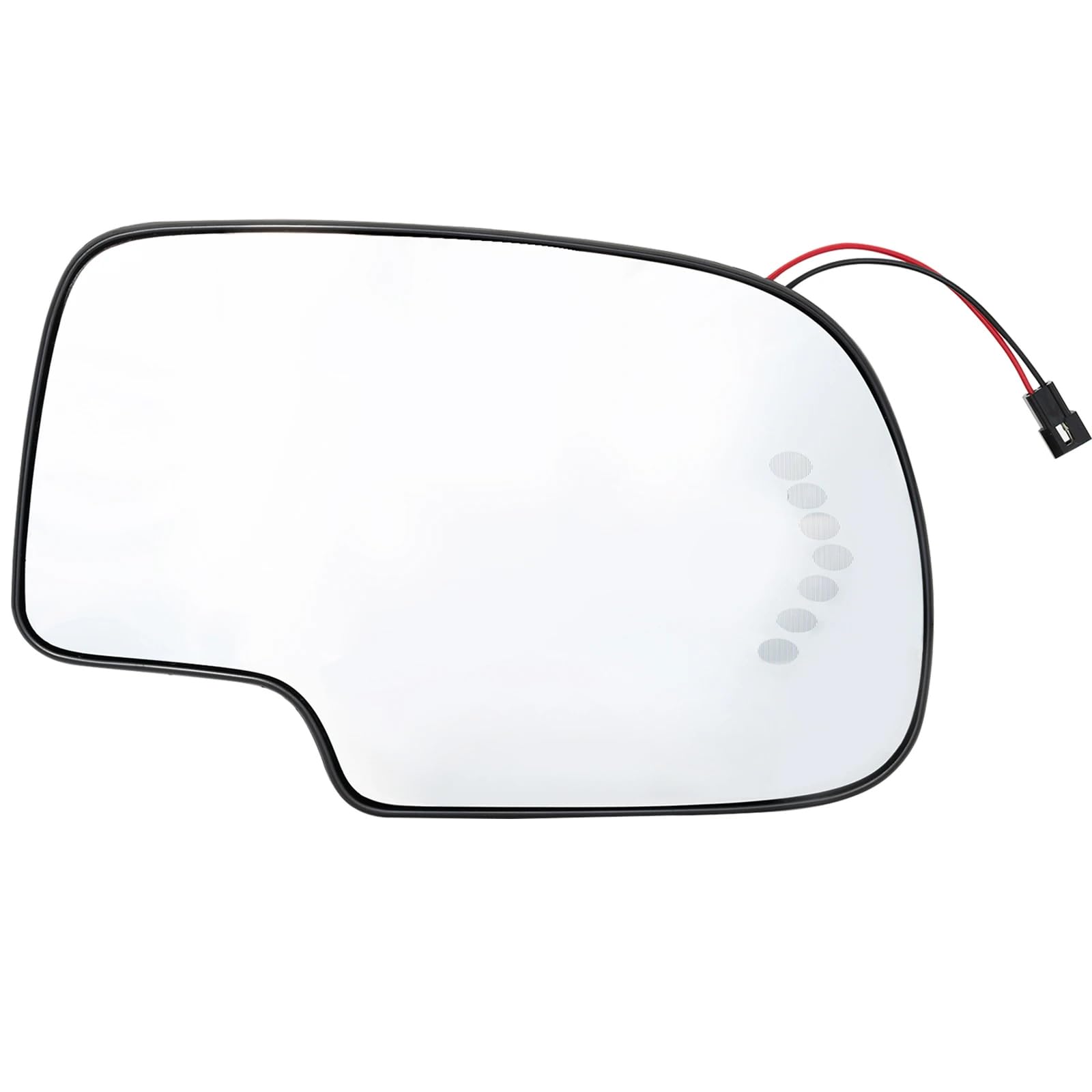 Beheizbar Ersatzspiegelglas für Chevy Suburban 1500 2003-06, Außenspiegel Glas Asphärisch, Verstellbar Rückspiegelglas, ABS Seitenspiegelglas,Right von LRYQ