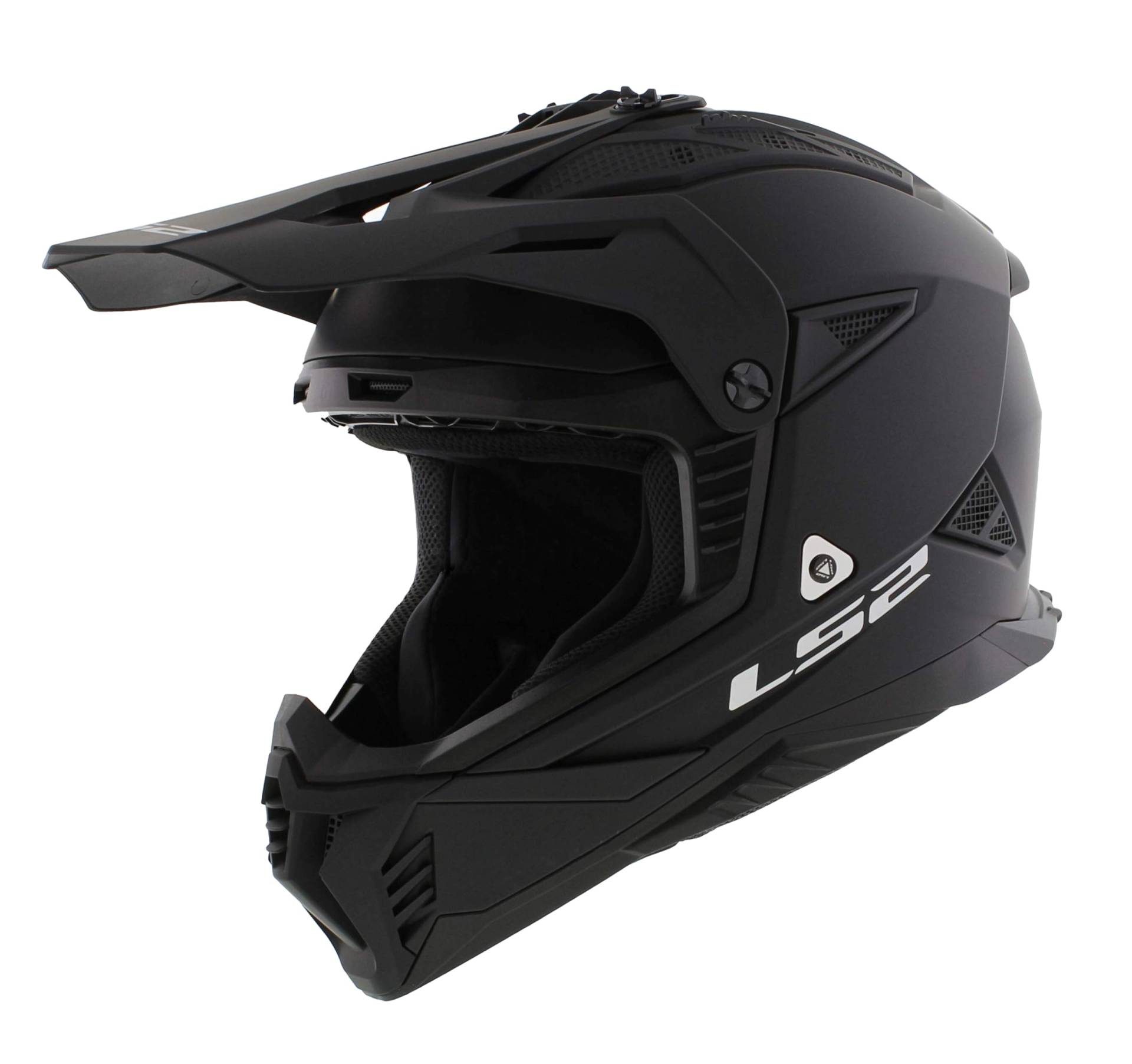 Crosshelm LS2 MX708 Fast 2 Solid MX Helm Motocross Offroadhelm, 3XL von LS2