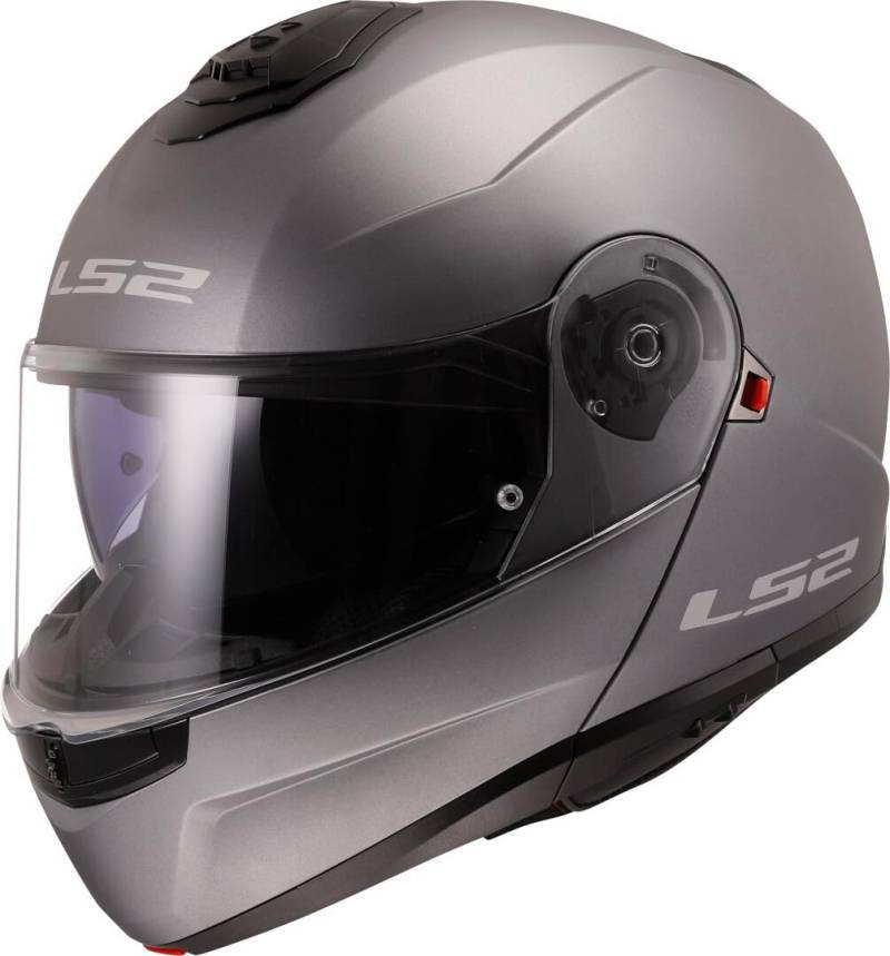 LS2, Casque modulable Moto Strobe II matt Titanium, XXXL von LS2