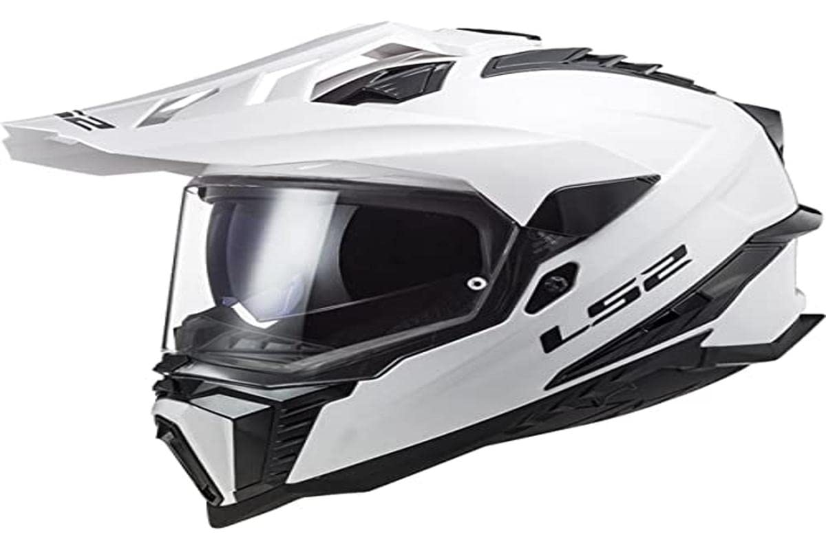 LS2, Crosshelm Moto Explorer White, M von LS2