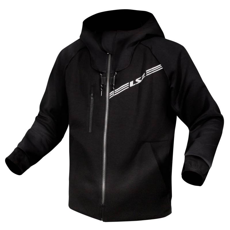 LS2, Herren-Motorradjacke THROTTLE Black, M von LS2