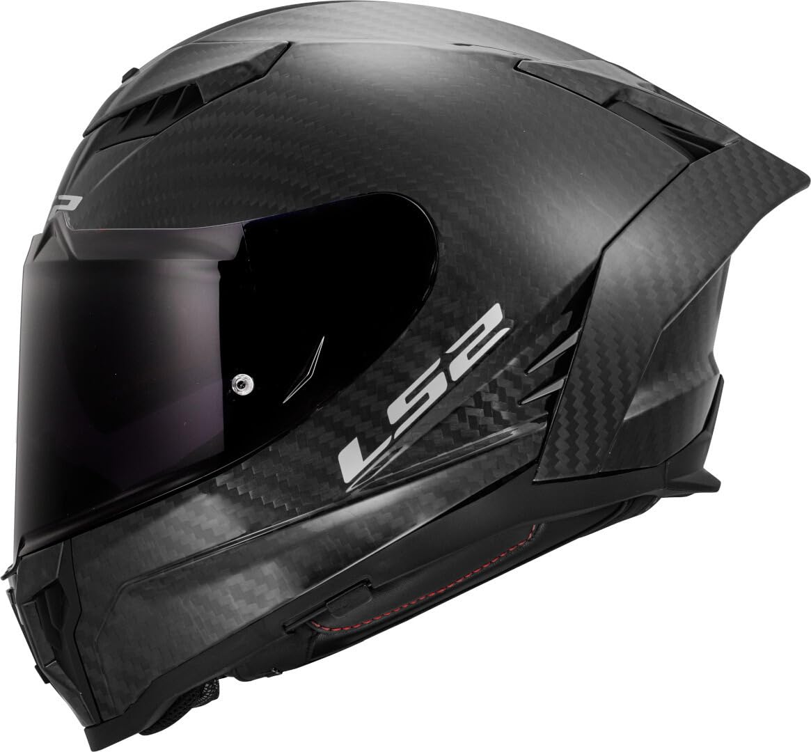 LS2, Integraler Motorradhelm DRAGON Matt Carbon, 3XL von LS2