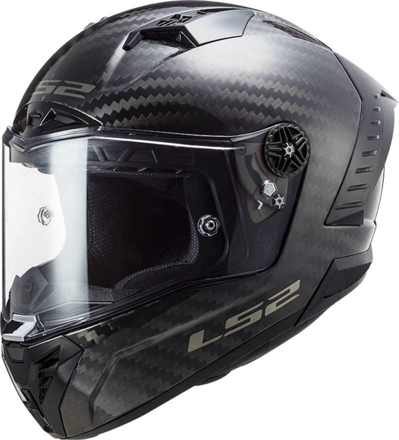 LS2, Integraler Motorradhelm THUNDER CARBON Gloss Carbon, XS von LS2