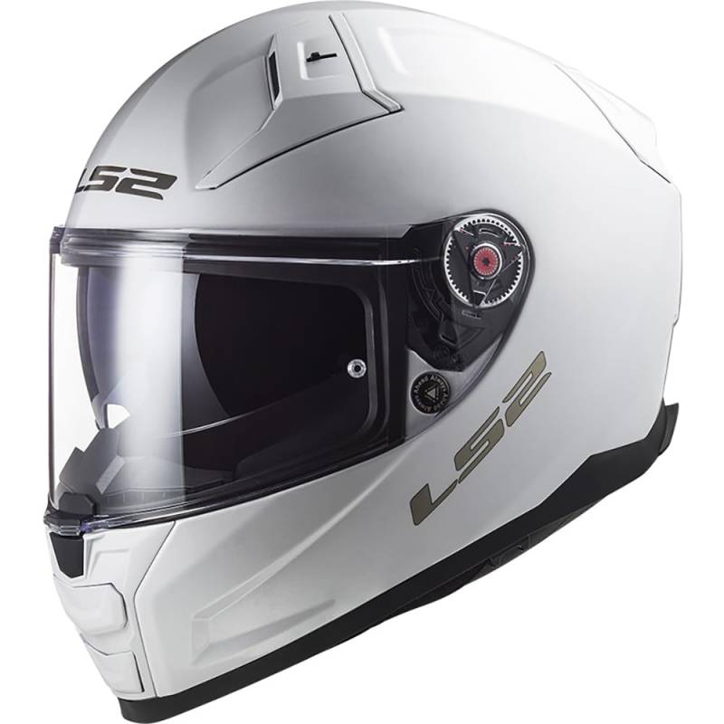 LS2, Integralhelme Motorrad Vector II solid White, 4XL von LS2