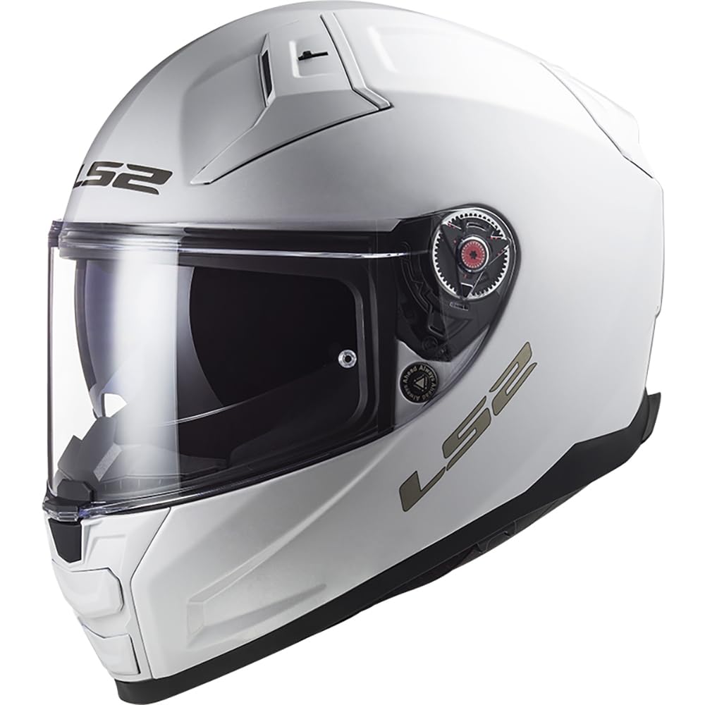 LS2, Integralhelme Motorrad Vector II solid White, XXXL von LS2