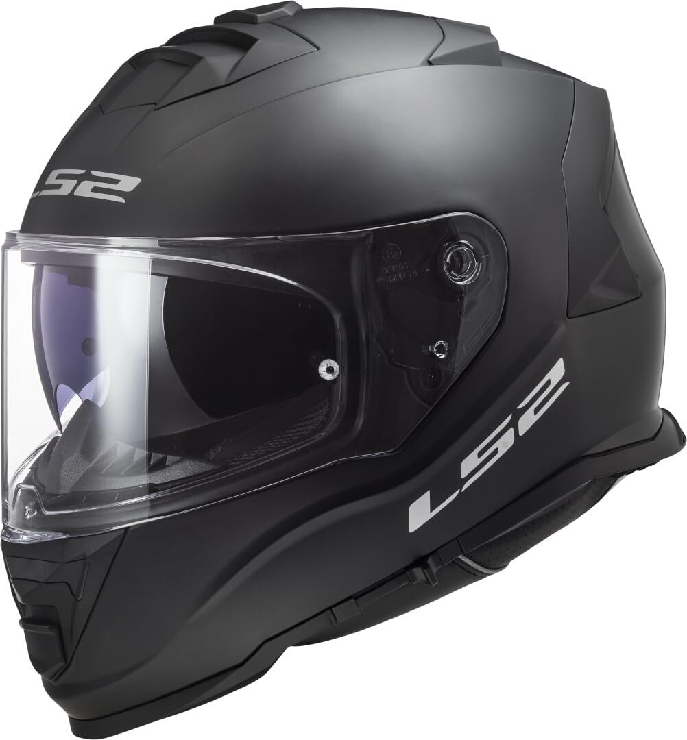 LS2, Integraler Motorradhelm STORM II SOLID Matt Black, M von LS2