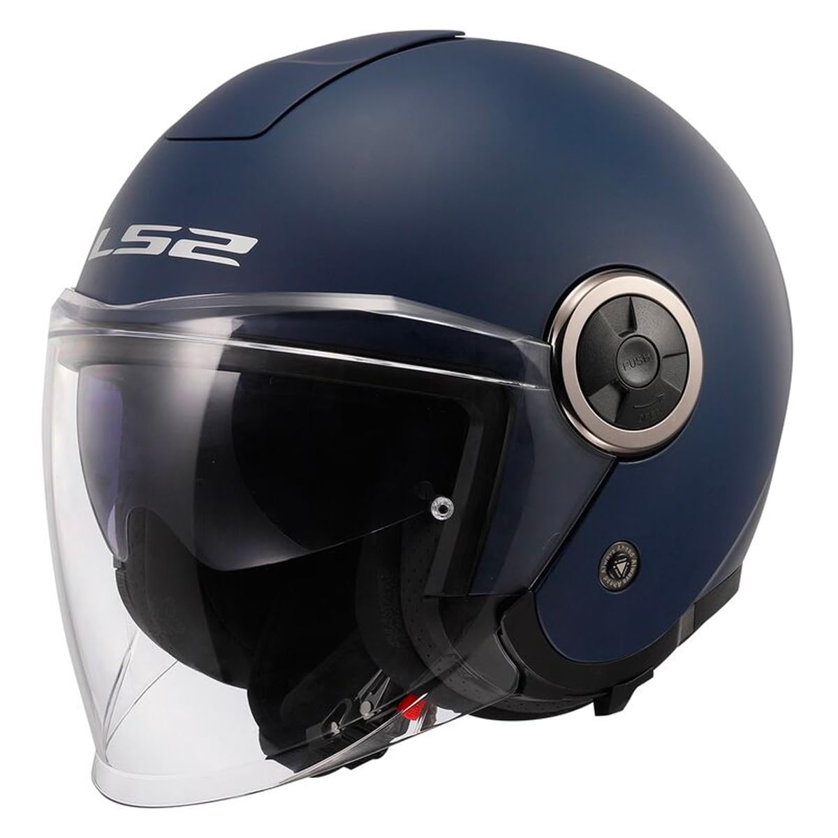 LS2, Jet-Motorradhelm CLASSY SOLID Navy Blue, M von LS2