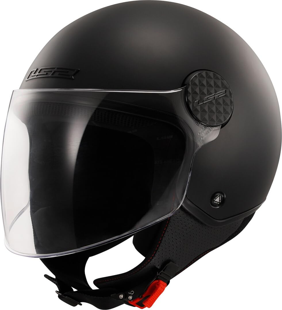 LS2, Jet-Motorradhelm SPHERE LUX II SOLID Matt Black, S von LS2