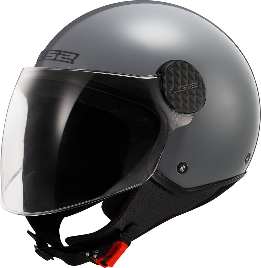 LS2, Jet-Motorradhelm SPHERE LUX II SOLID Nardo Grey, XL von LS2