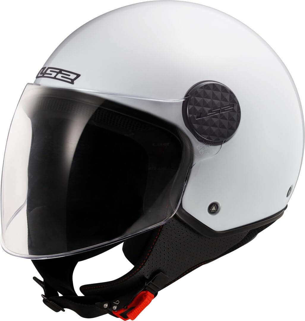 LS2, Jet-Motorradhelm SPHERE LUX II SOLID White, XL von LS2