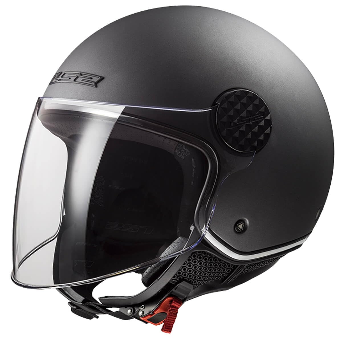 LS2, Jet-Motorradhelm Sphere LUX Matt Titanium, L von LS2