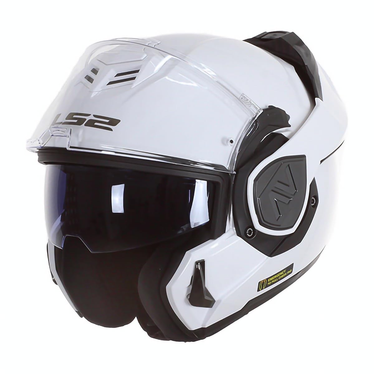 LS2, Klapphelm Motorrad ADVANT SOLID White, XL von LS2