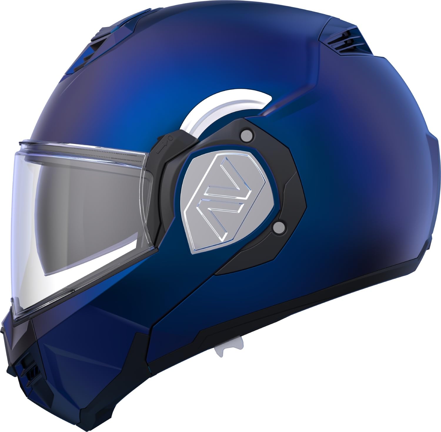 LS2, Modularer Motorradhelm ADVANT SOLID Navy Blue, 3XL von LS2