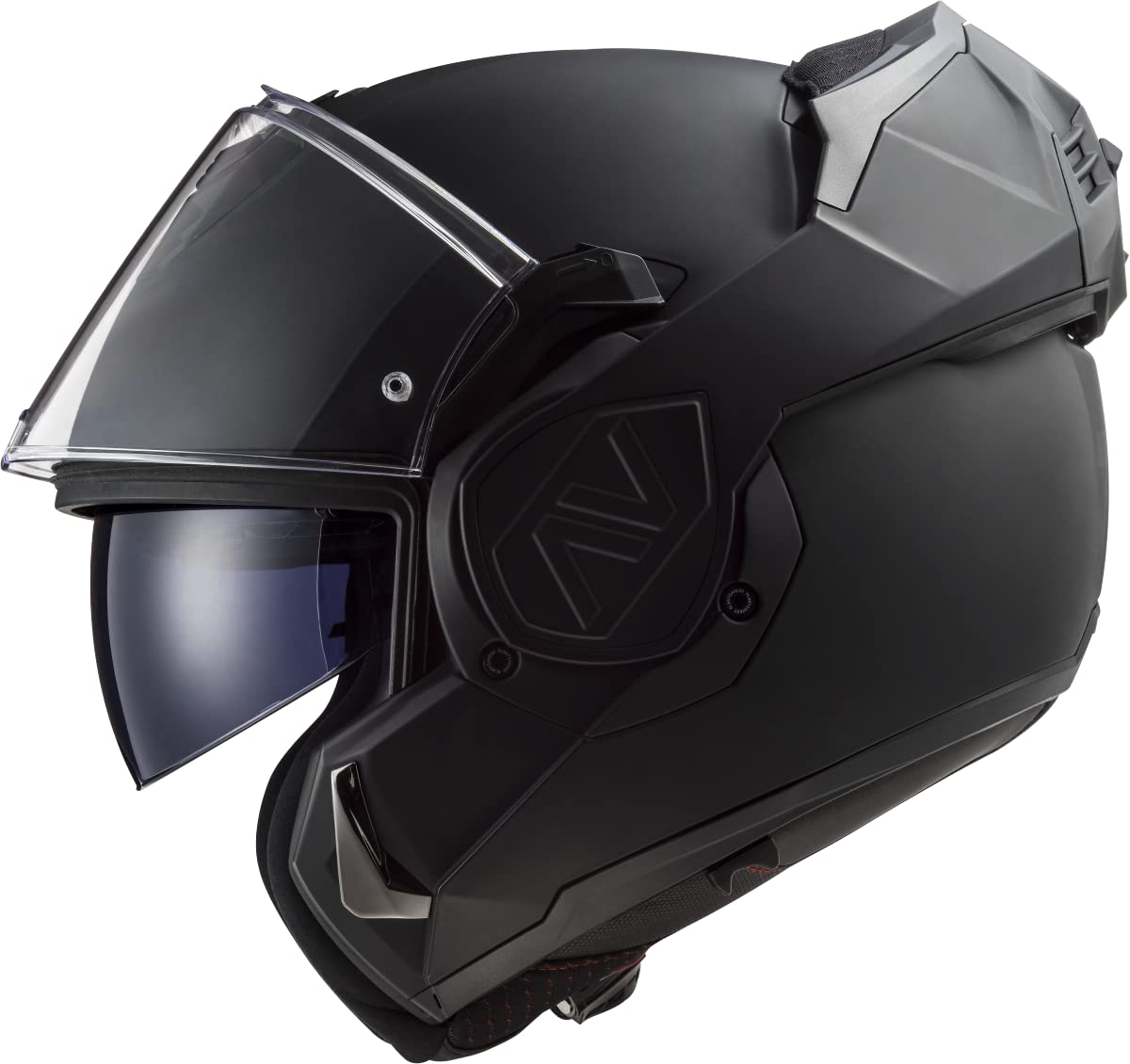 LS2, Klapphelm Motorrad ADVANT Full Black, XL von LS2