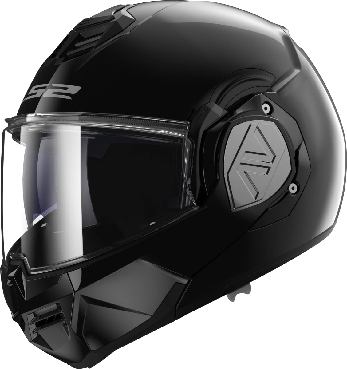 LS2, Klapphelm Motorrad ADVANT SOLID Gloss Black, L von LS2