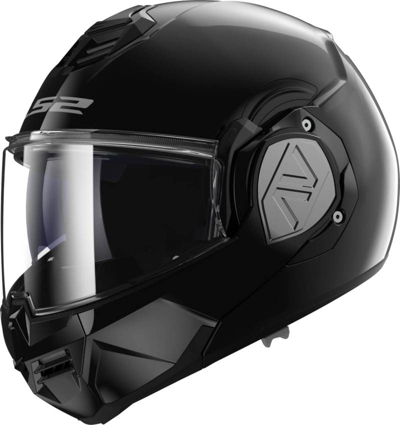 LS2, Klapphelm Motorrad ADVANT SOLID Gloss Black, XS von LS2