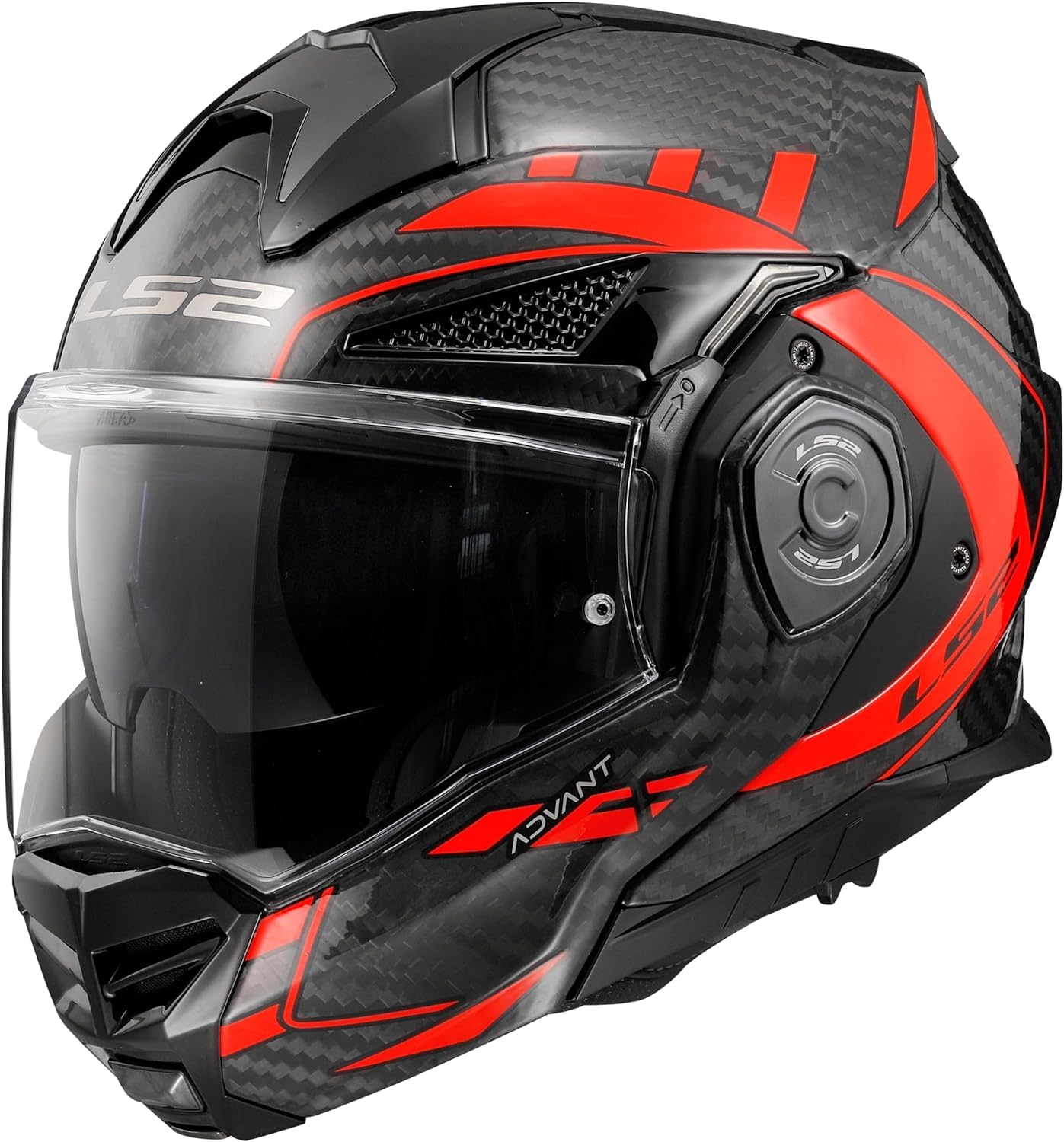 LS2, klapphelme motorrad ADVANT X C Future red, XXXL von LS2