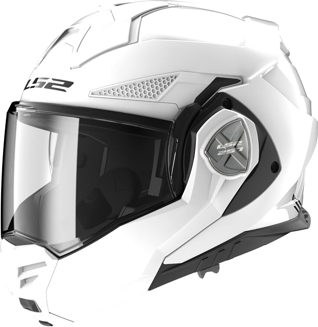 LS2, klapphelme motorrad ADVANT X solid white, L von LS2