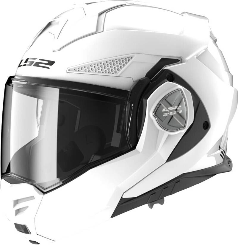 LS2 Helm Advant X Solid FF901 wit maat L | | Klapphelme | Quick Release ratelsluiting | Kunststoff | geeignet für von HJC Helmets