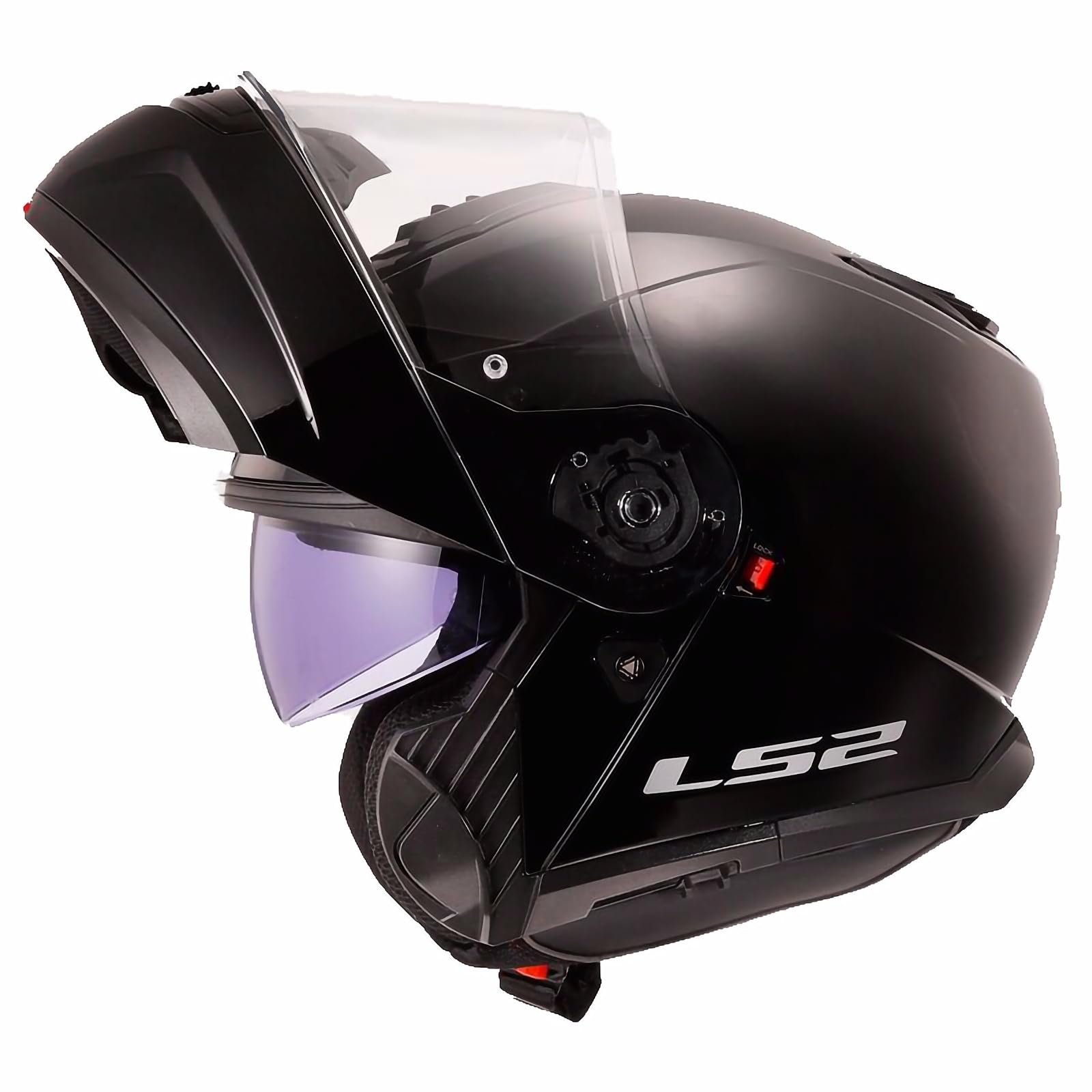 LS2, klapphelme motorrad STROBE II matt black, M von LS2