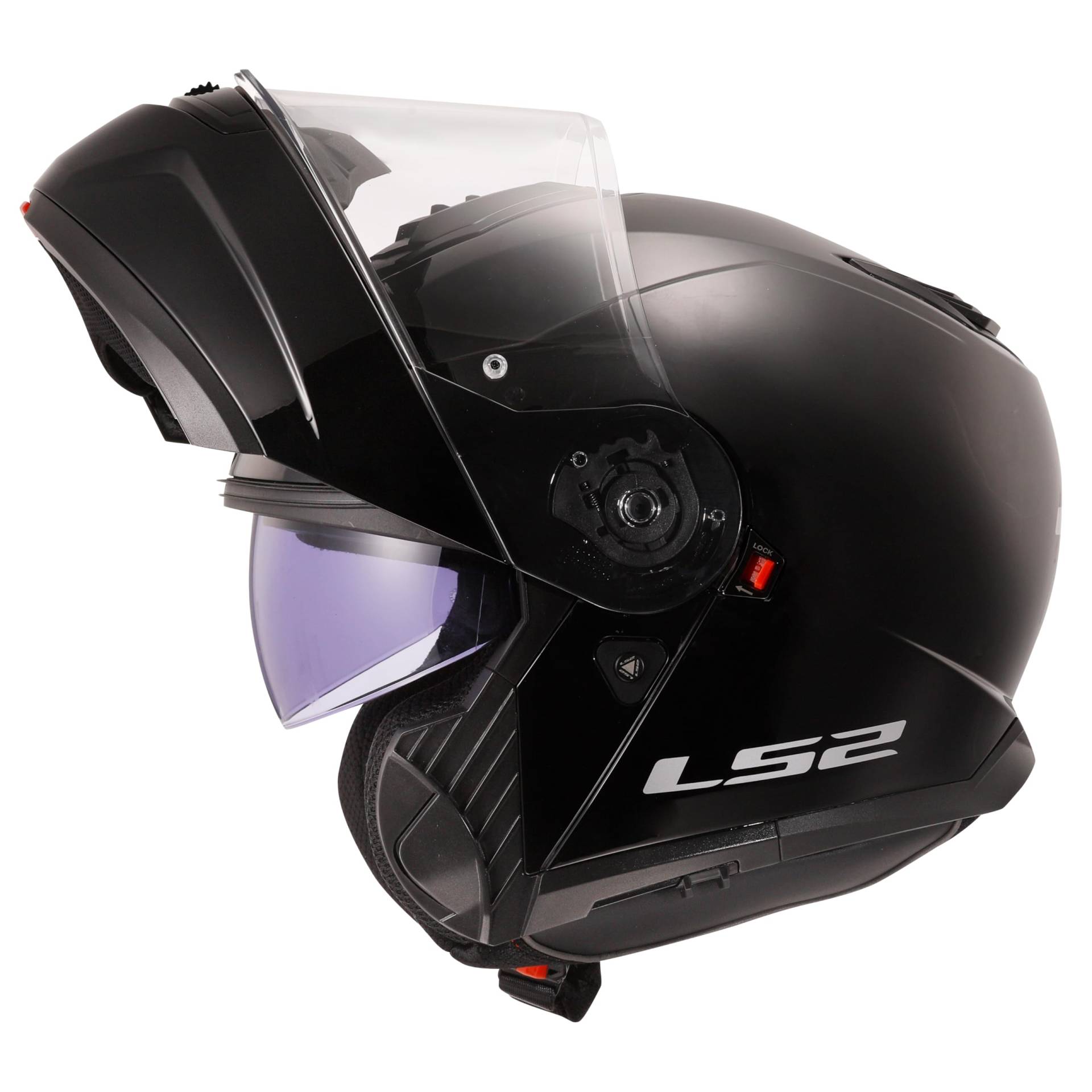 LS2, klapphelme motorrad STROBE II matt black, XXXL von LS2