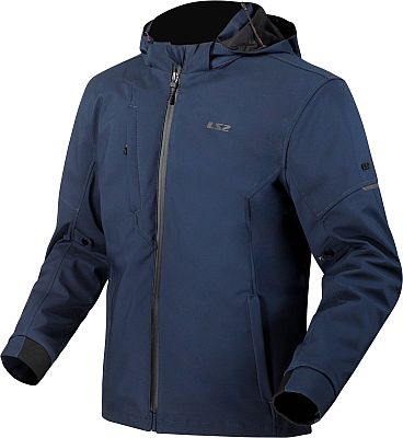 LS2 Bolton, Textiljacke wasserdicht Damen - Dunkelblau - M von LS2