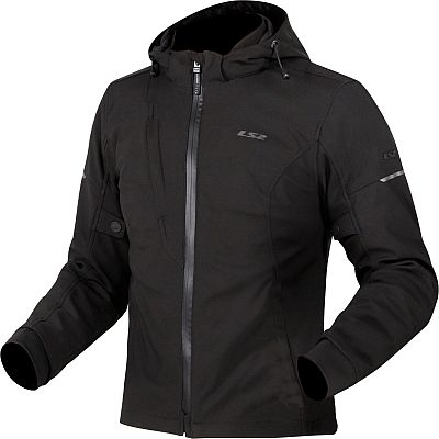 LS2 Bolton, Textiljacke wasserdicht Damen - Schwarz - XXL von LS2