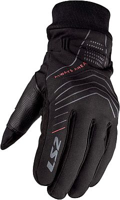 LS2 Civis, Handschuhe wasserdicht Damen - Schwarz - L von LS2