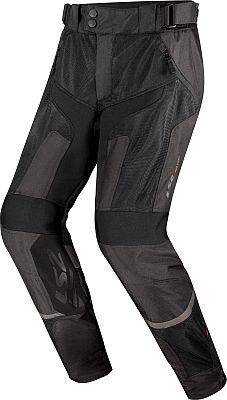 LS2 Como Air, Leder-Textilhose - Schwarz/Dunkelgrau - L von LS2