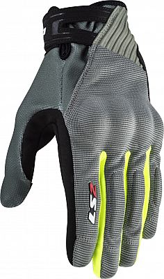 LS2 Dart II, Handschuhe - Schwarz/Neon-Gelb - XL von LS2