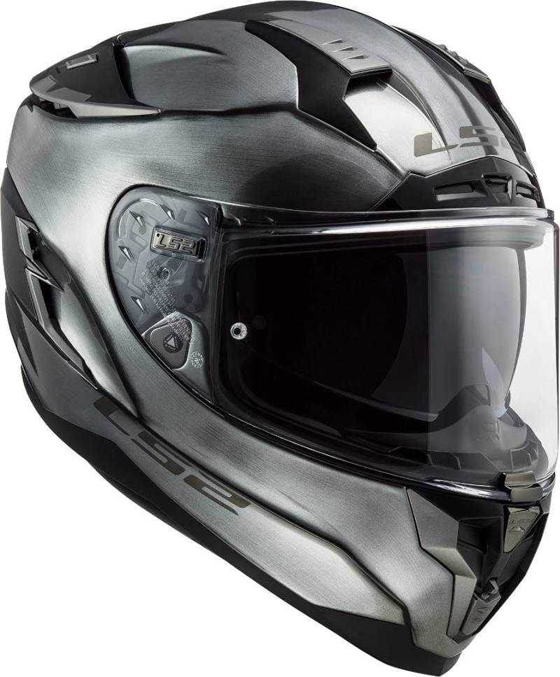 LS2 FF327 Challenger Jeans Helm XL (61/62), titanium von LS2