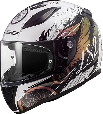 LS2 FF353 Rapid II Boho, Integralhelm - Weiß/Schwarz/Pink - S von LS2