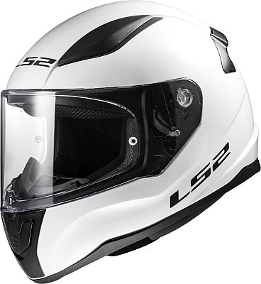 LS2 FF353 Rapid II Solid, Integralhelm - Weiß - L von LS2