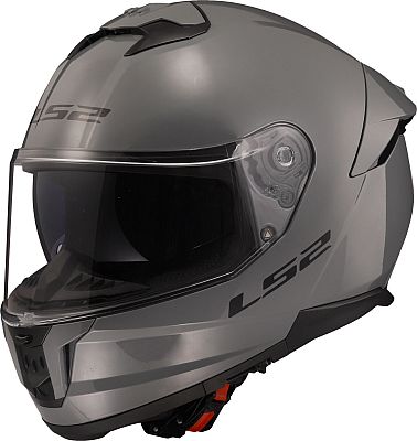 LS2 FF808 Stream II Solid, Integralhelm - Grau - 3XL von LS2