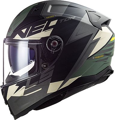 LS2 FF811 Vector II Absolute, Integralhelm - Matt Schwarz/Dunkelgrau/Grau - XS von LS2