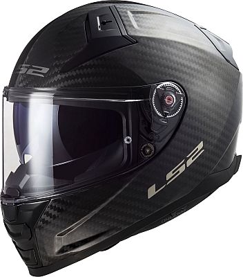 LS2 FF811 Vector II Carbon Solid, Integralhelm - Schwarz - L von LS2