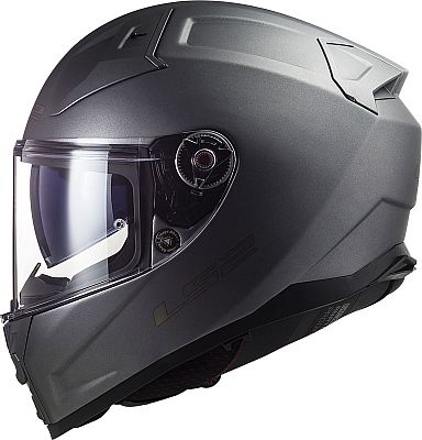 LS2 FF811 Vector II Solid, Integralhelm - Matt-Grau - 4XL von LS2