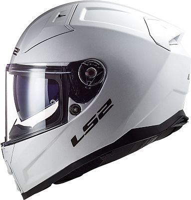 LS2 FF811 Vector II Solid, Integralhelm - Weiß - 4XL von LS2